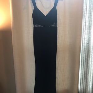 Windsor- Long Black Evening Dress
